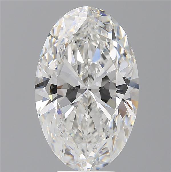 7.02 ct. oval Lab Grown Diamond front image