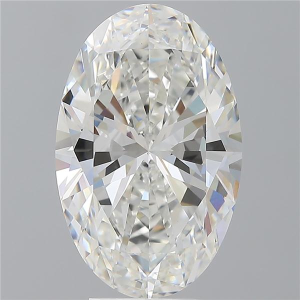 5.51 ct. oval Lab Grown Diamond front image