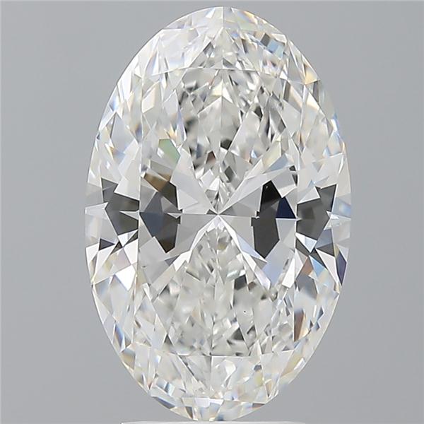 4.03 ct. oval Lab Grown Diamond front image