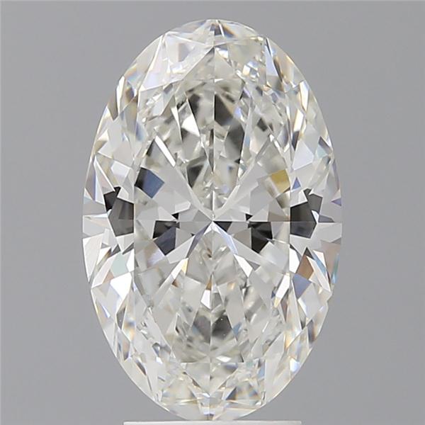 4.05 ct. oval Lab Grown Diamond front image