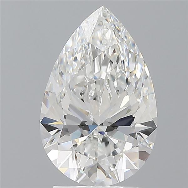 2.54 ct. pear Lab Grown Diamond front image