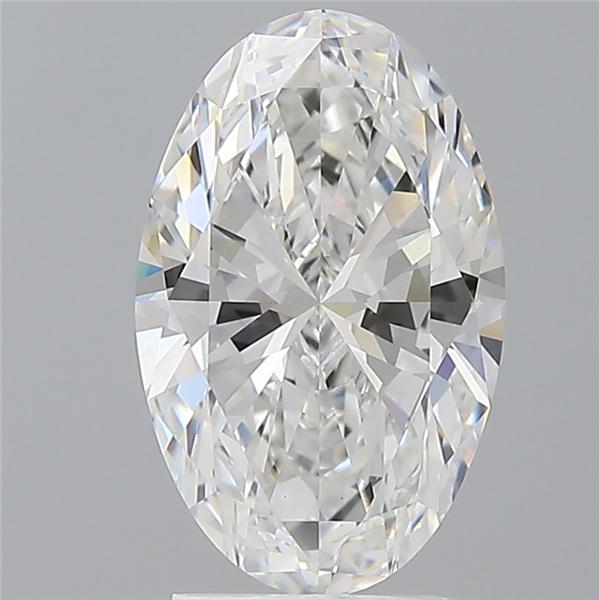 2.53 ct. oval Lab Grown Diamond front image