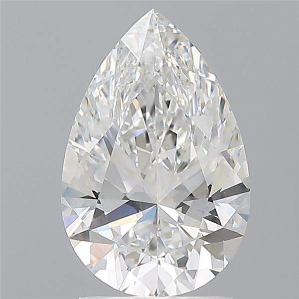 2.10 ct. pear Lab Grown Diamond front image