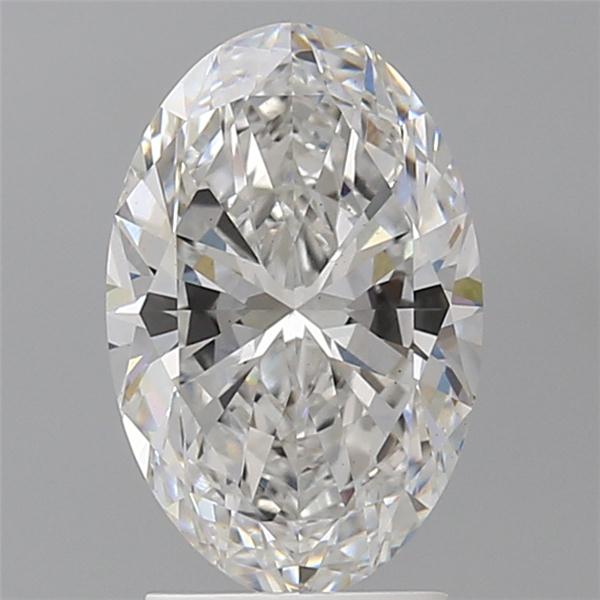 2.54 ct. oval Lab Grown Diamond front image