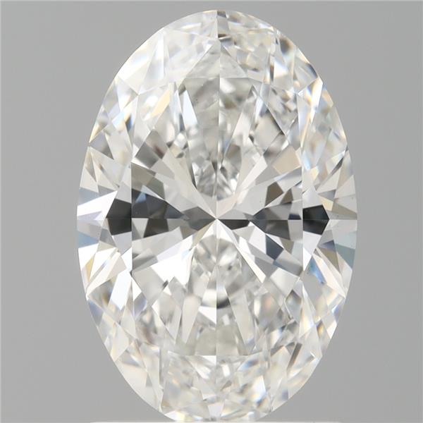 1.58 ct. oval Lab Grown Diamond front image