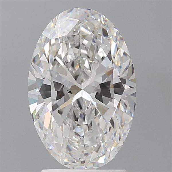 2.53 ct. oval Lab Grown Diamond front image