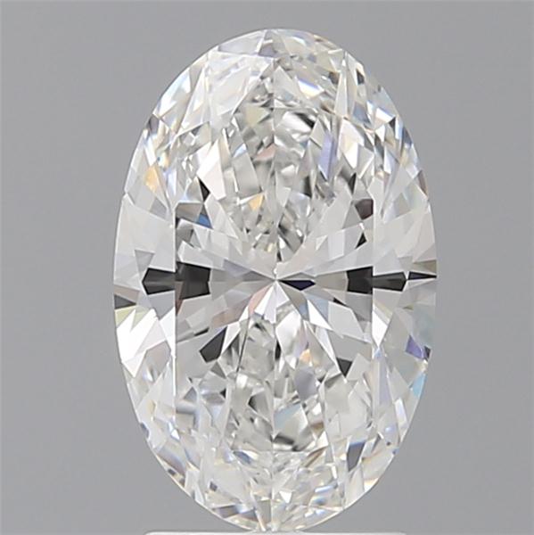 2.07 ct. oval Lab Grown Diamond front image