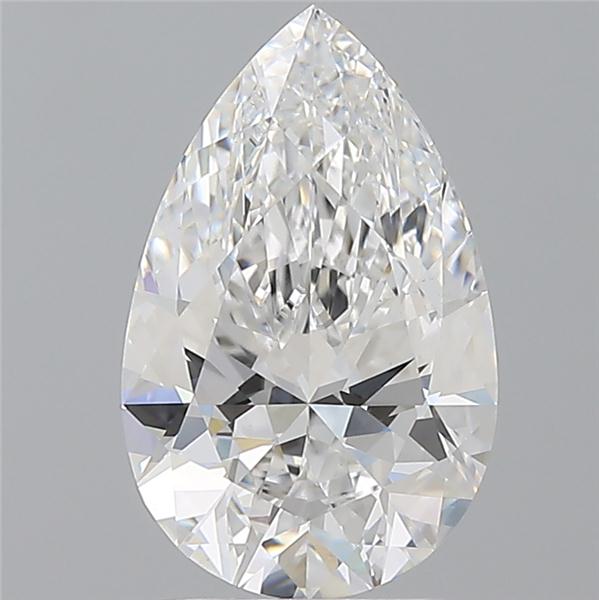 2.54 ct. pear Lab Grown Diamond front image