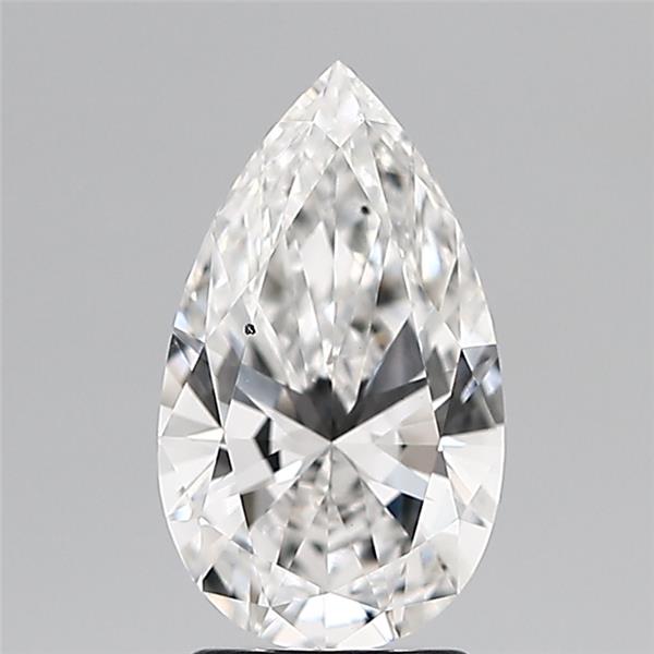 2 carat e VS2 EX Cut IGI pear diamond