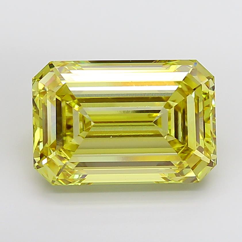 16.78 ct. emerald Lab Grown Diamond front image