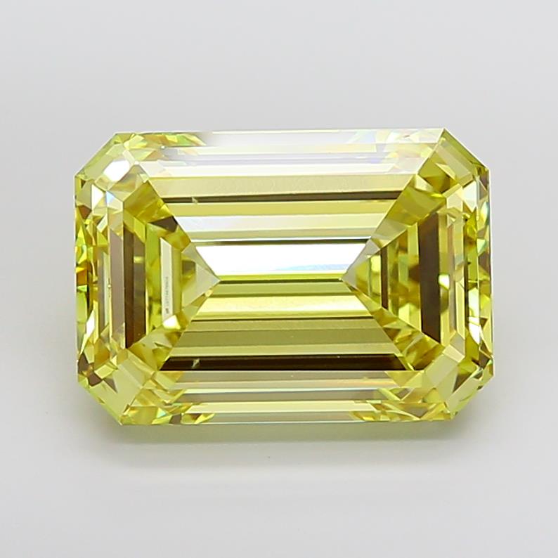 14.49 ct. emerald Lab Grown Diamond front image