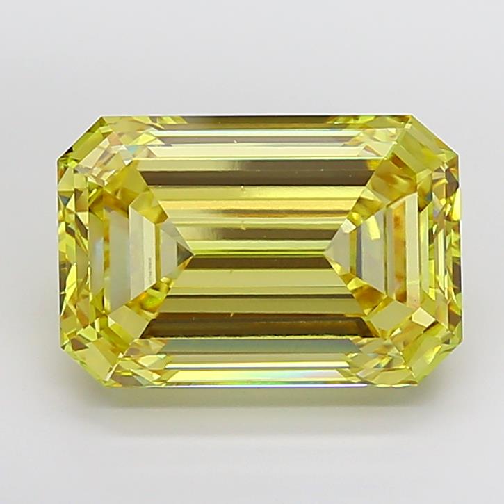 13.49 ct. emerald Lab Grown Diamond front image