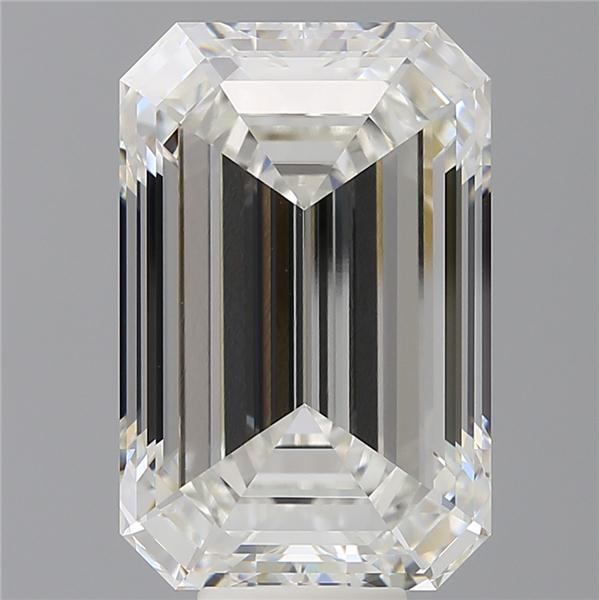 12.09 ct. emerald Lab Grown Diamond front image