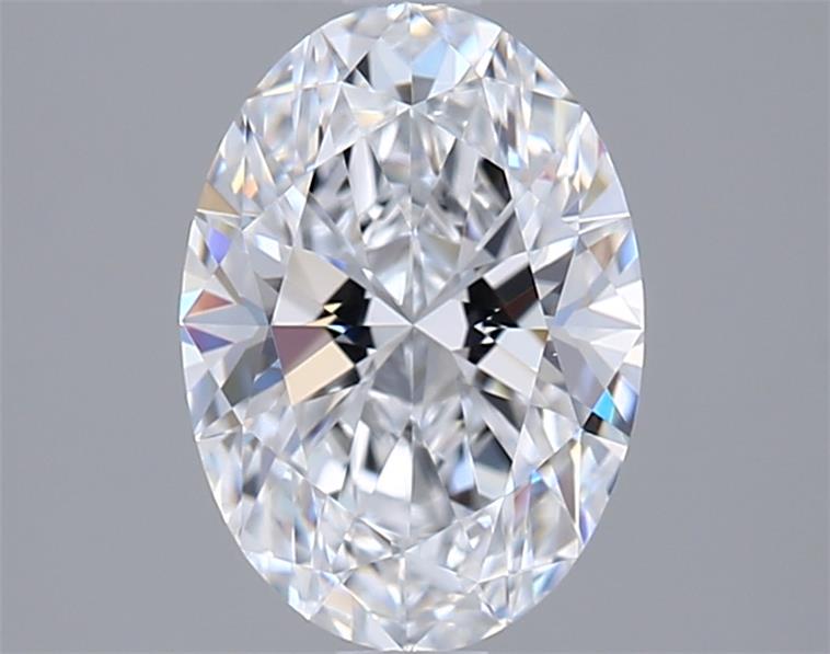 1.26 ct. oval Lab Grown Diamond front image