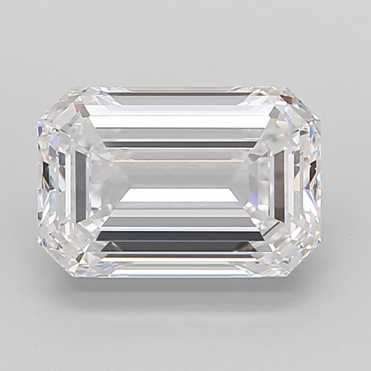 5.30 ct. emerald Lab Grown Diamond front image