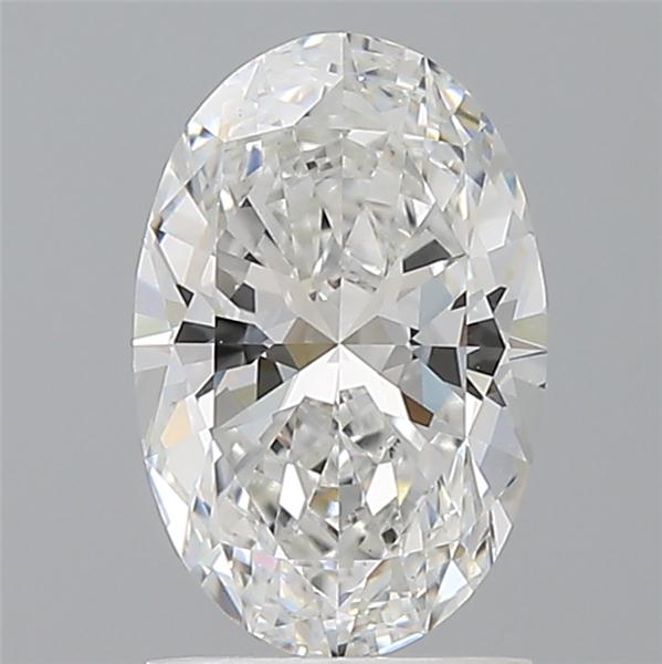 1.59 ct. oval Lab Grown Diamond front image