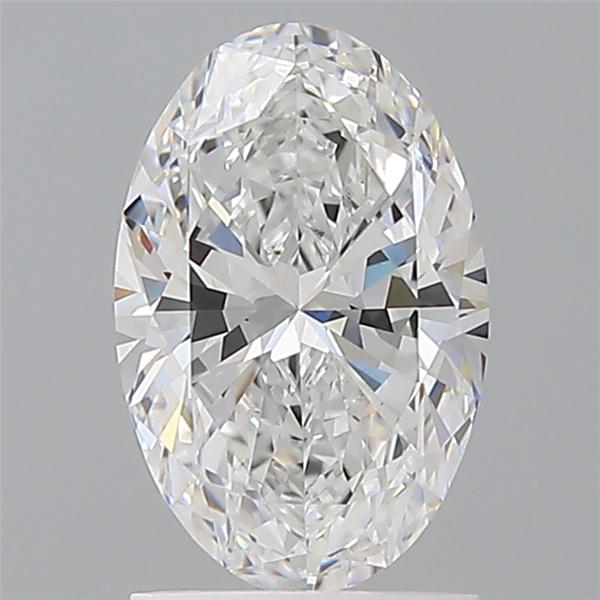1.60 ct. oval Lab Grown Diamond front image