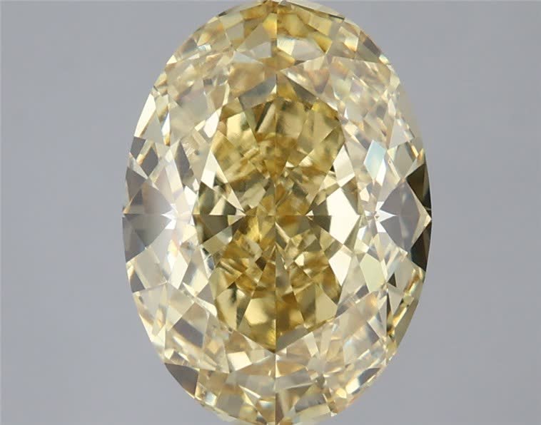 4.07 ct. oval Lab Grown Diamond front image