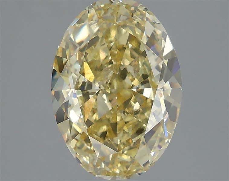 3.09 ct. oval Lab Grown Diamond front image