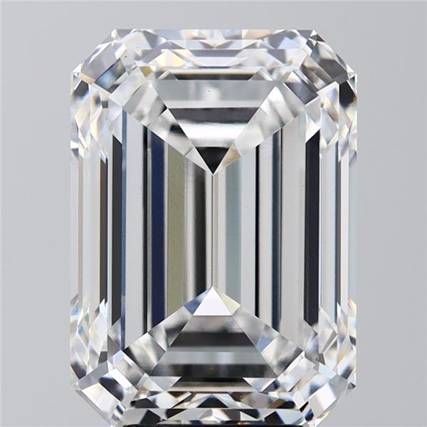 7.09 ct. emerald Lab Grown Diamond front image