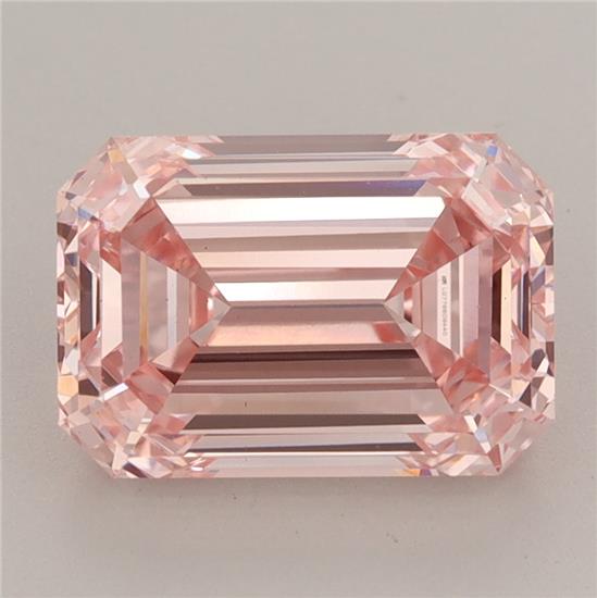 3.51 ct. emerald Lab Grown Diamond front image