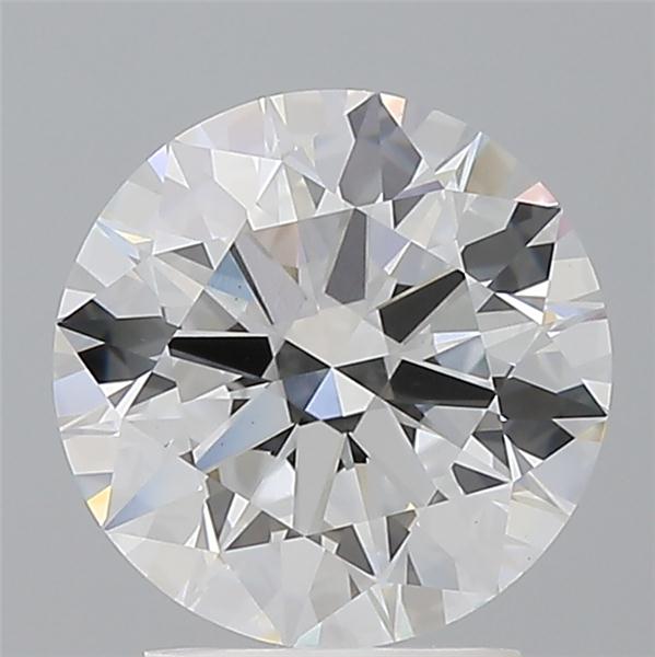 2.58 ct. round Lab Grown Diamond front image