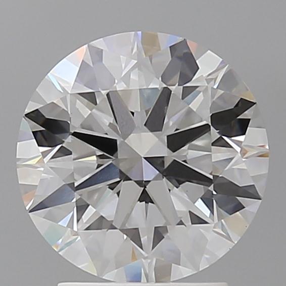 2.60 ct. round Lab Grown Diamond front image