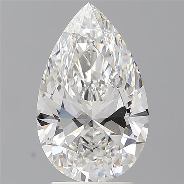 3.01 ct. pear Lab Grown Diamond front image