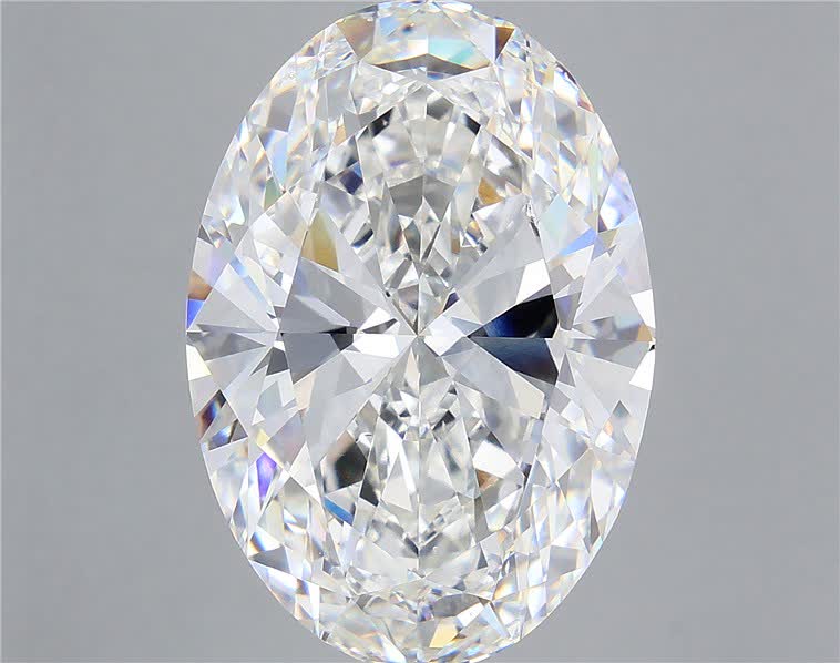 13.08 ct. oval Lab Grown Diamond front image