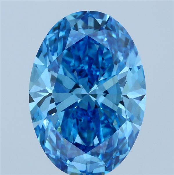 3.05 ct. oval Lab Grown Diamond front image