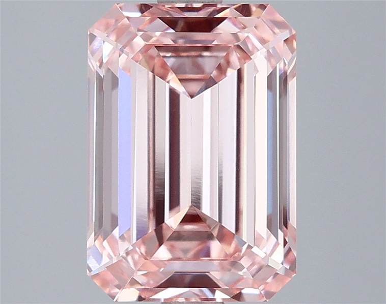 3.52 ct. emerald Lab Grown Diamond front image