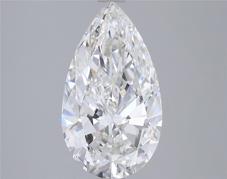 3.02 carat f VS2 EX Cut IGI pear diamond