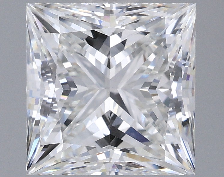 2 carat f VVS2 EX Cut IGI princess diamond