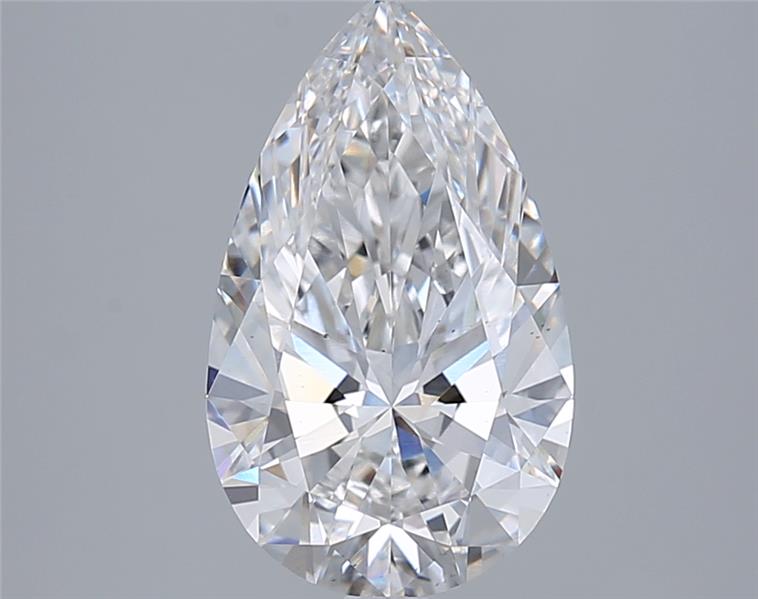 3.04 carat e VS2 EX Cut IGI pear diamond