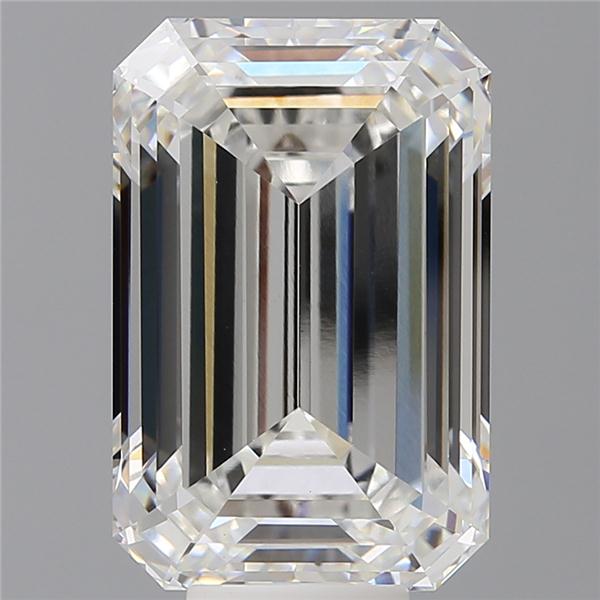 10.51 ct. emerald Lab Grown Diamond front image