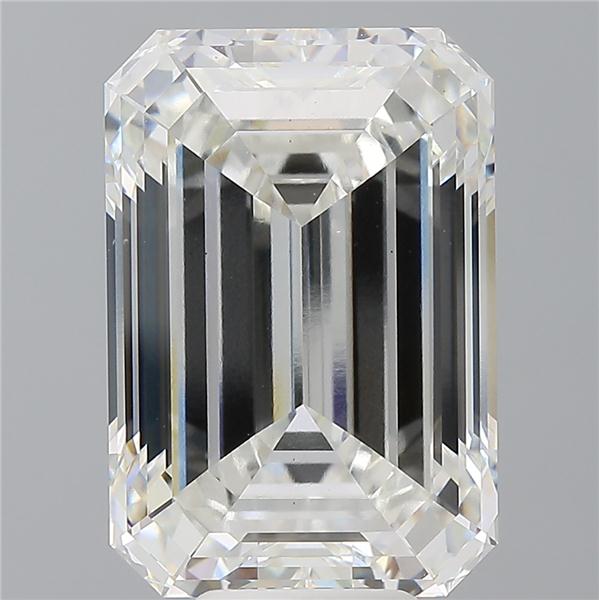 10.07 ct. emerald Lab Grown Diamond front image