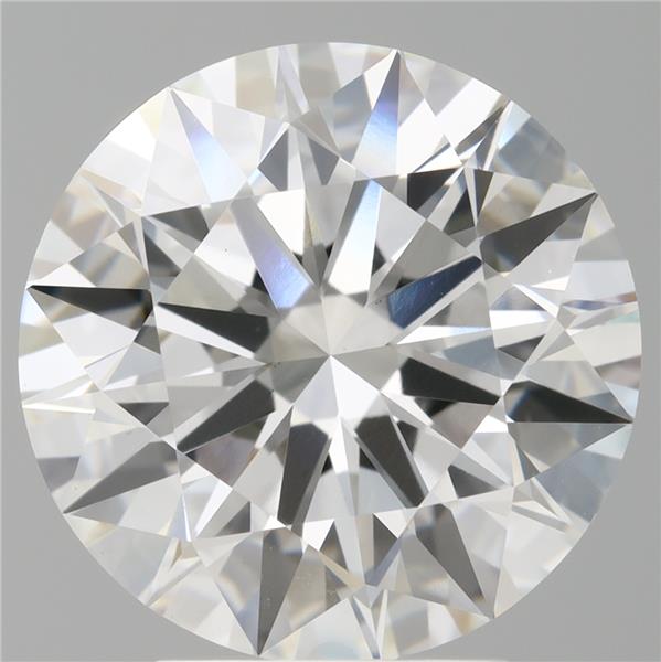4.10 ct. round Lab Grown Diamond front image