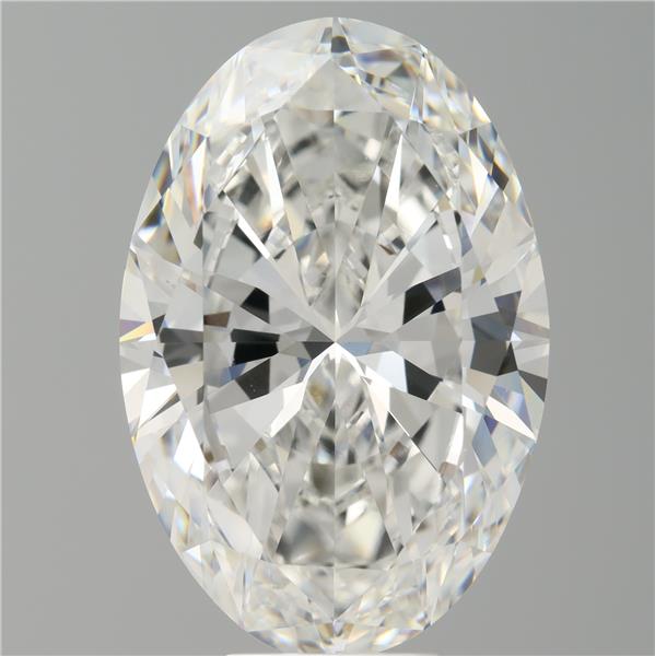 9.08 ct. oval Lab Grown Diamond front image