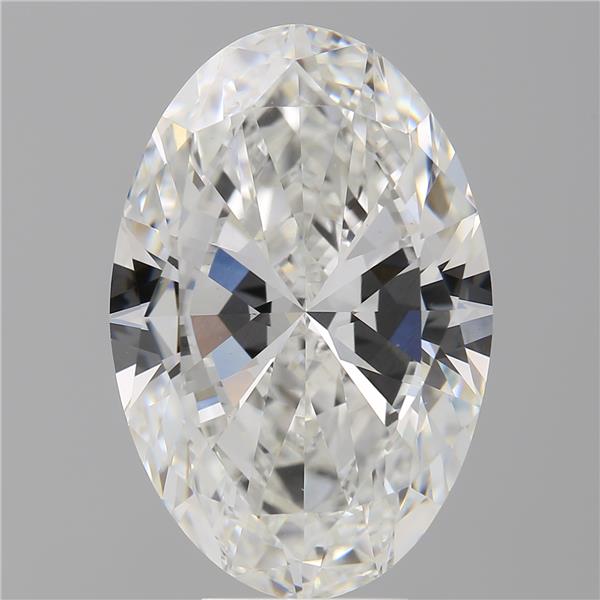 8.02 ct. oval Lab Grown Diamond front image