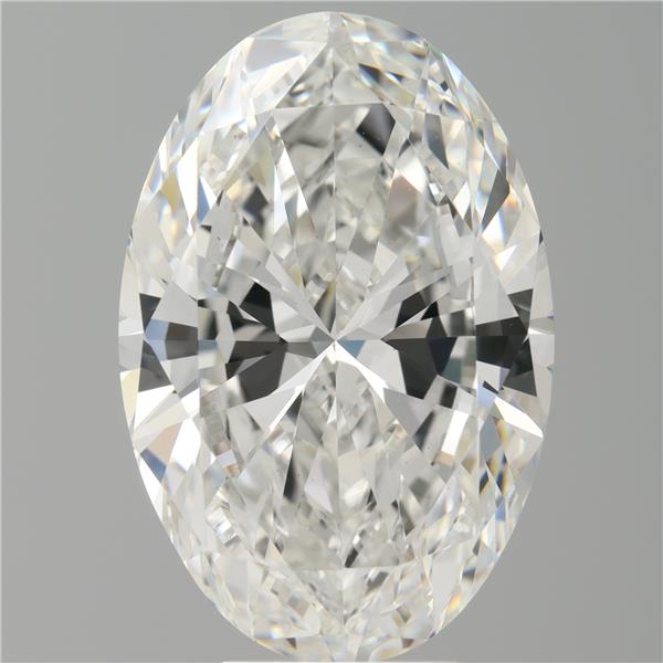 7.50 ct. oval Lab Grown Diamond front image