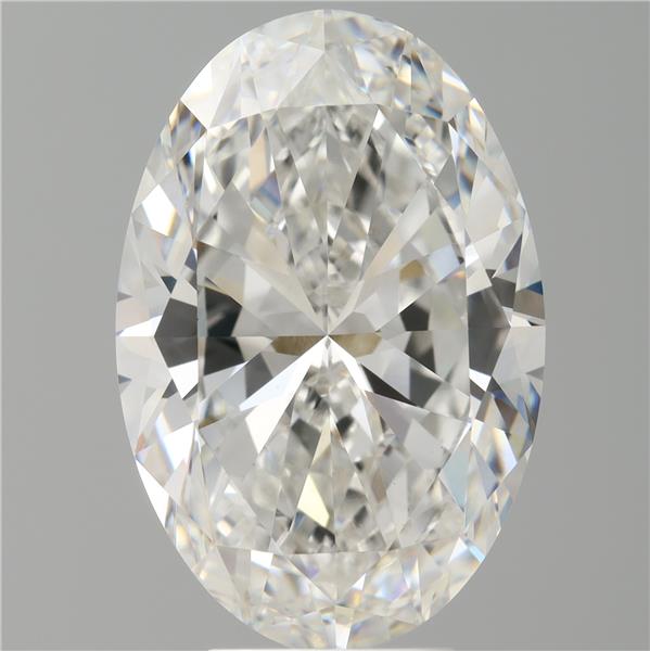 7.03 ct. oval Lab Grown Diamond front image