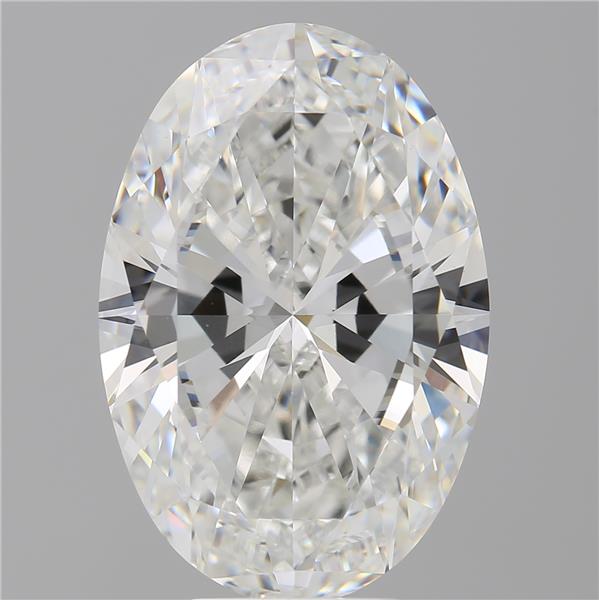 8.01 ct. oval Lab Grown Diamond front image