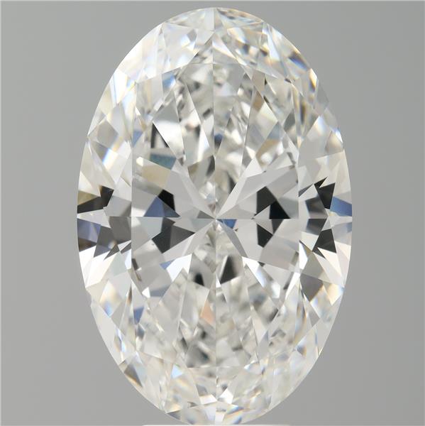 8.00 ct. oval Lab Grown Diamond front image