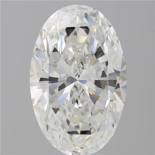 7.54 ct. oval Lab Grown Diamond front image
