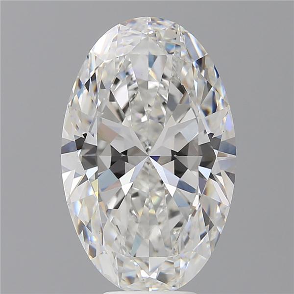 6.59 ct. oval Lab Grown Diamond front image
