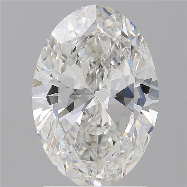 2.00 ct. oval Lab Grown Diamond front image