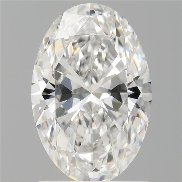 1.55 ct. oval Lab Grown Diamond front image