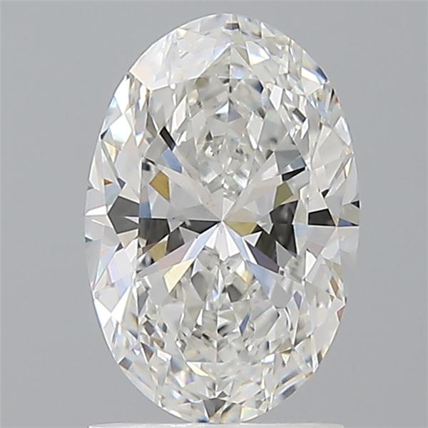 1.58 ct. oval Lab Grown Diamond front image