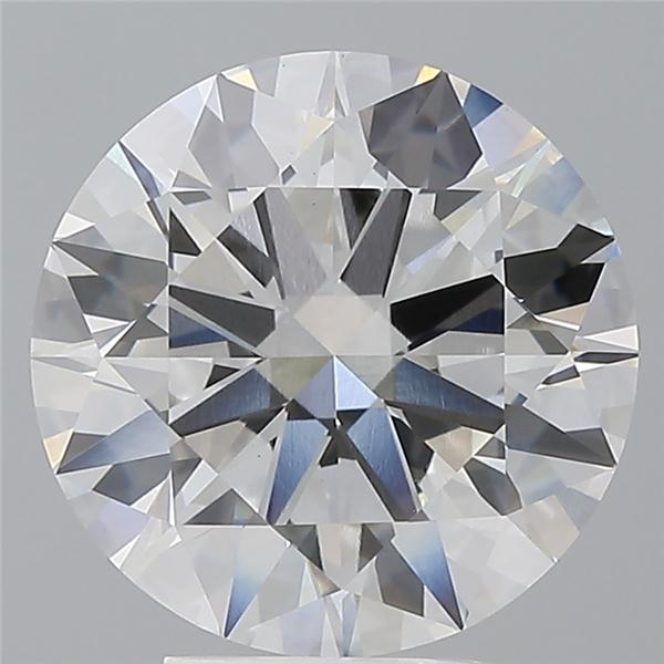 4.58 ct. round Lab Grown Diamond front image