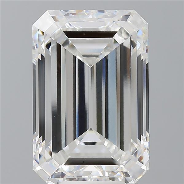 9.56 ct. emerald Lab Grown Diamond front image